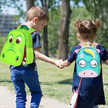 Amazon.com: gxtvo Dinosaur Backpack for Boys, Toddler Kids
